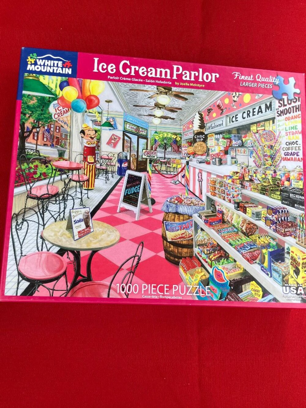 White Mountain Puzzle - Ice Cream Parlor